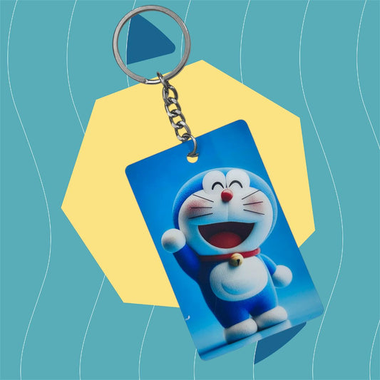 Doraemon Happy 3D Premium Keychain