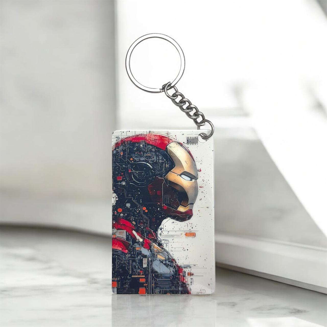 Iron Man Tech Art Premium Keychain