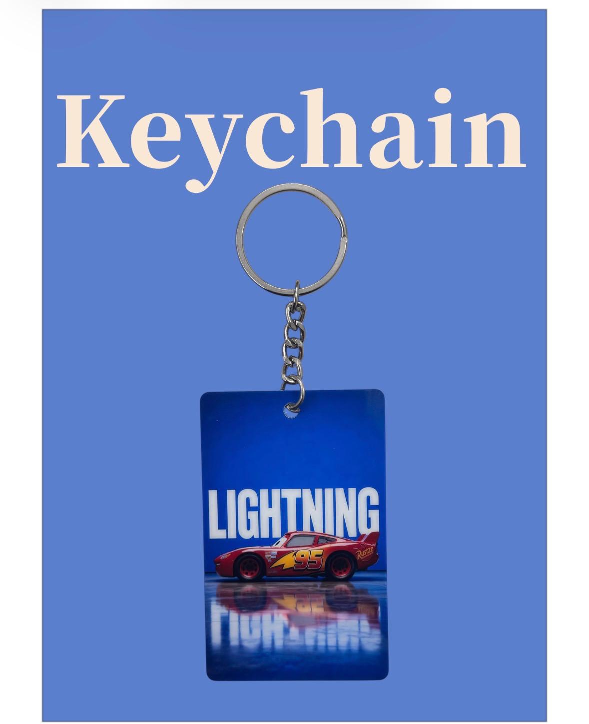 Lightning McQueen Keychain - Cars Collection