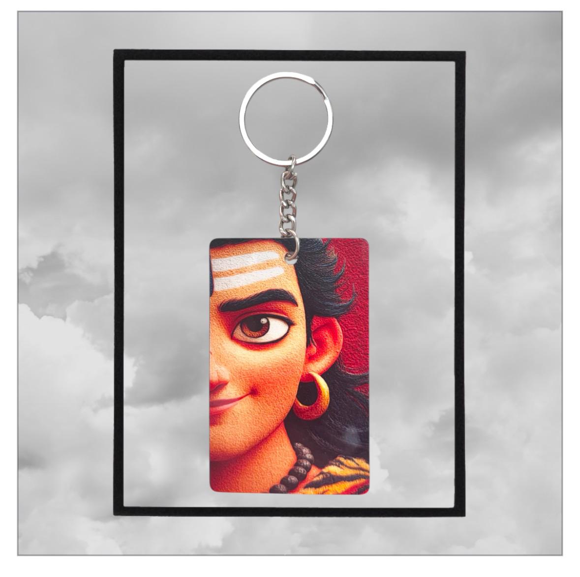 Shiva Keychain - Devotional Character Keychain