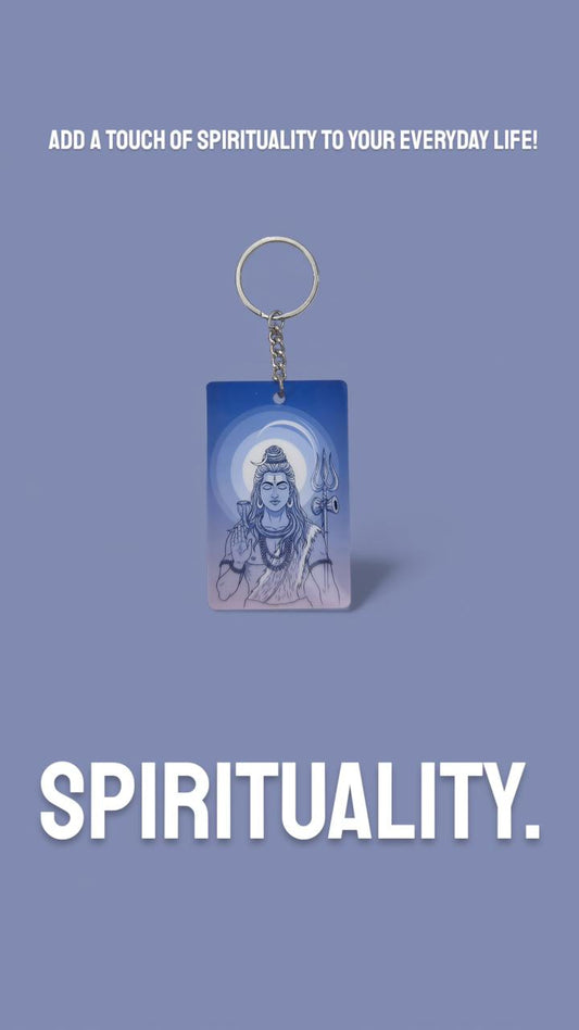 Lord Shiva Keychain - Divine Devotional Premium Collectible
