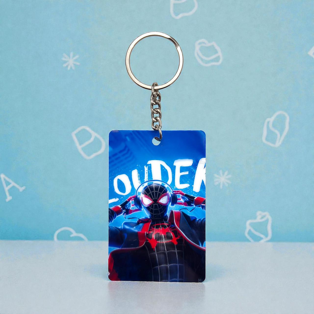 Spider-Man Miles Morales Keychain