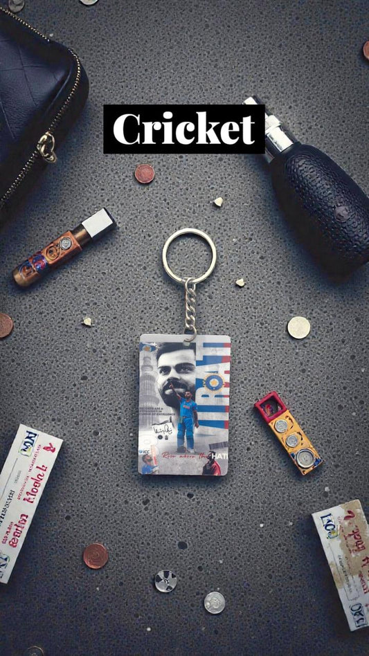 Cricket Lifestyle Keychain - Premium Sports Collectible