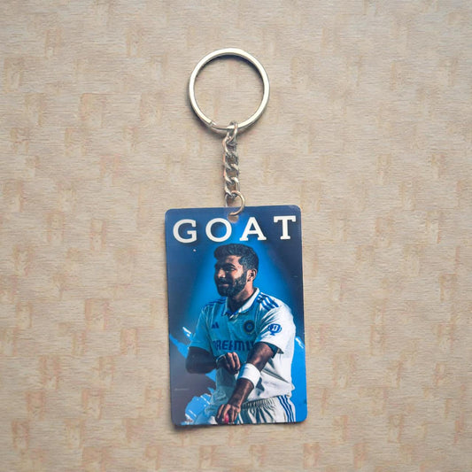 GOAT Cricket Keychain - Premium Sports Collectible