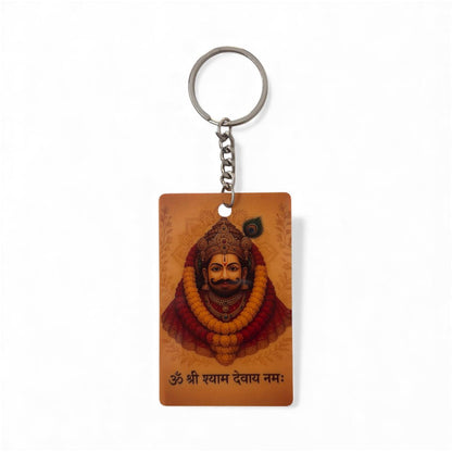 Om Shri Shyam Devaya Namah Premium Keychain