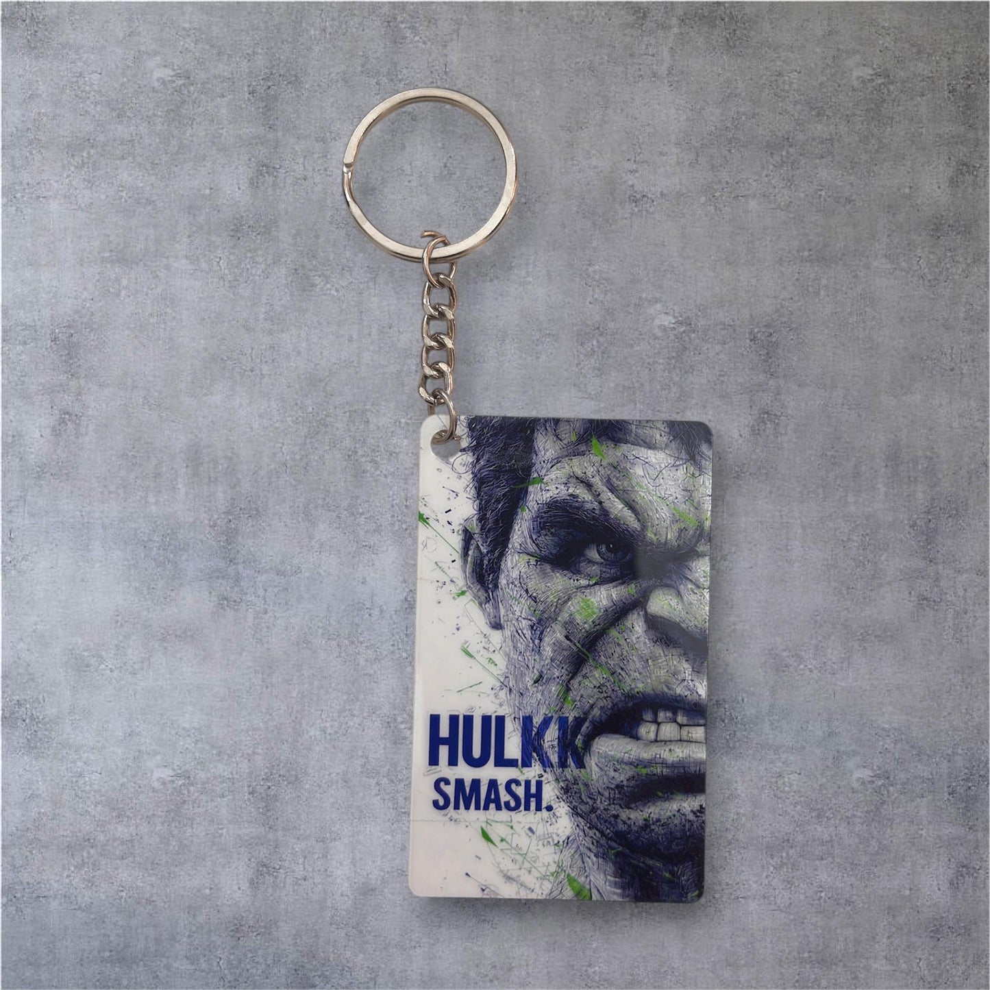 Hulk Smash Premium Keychain