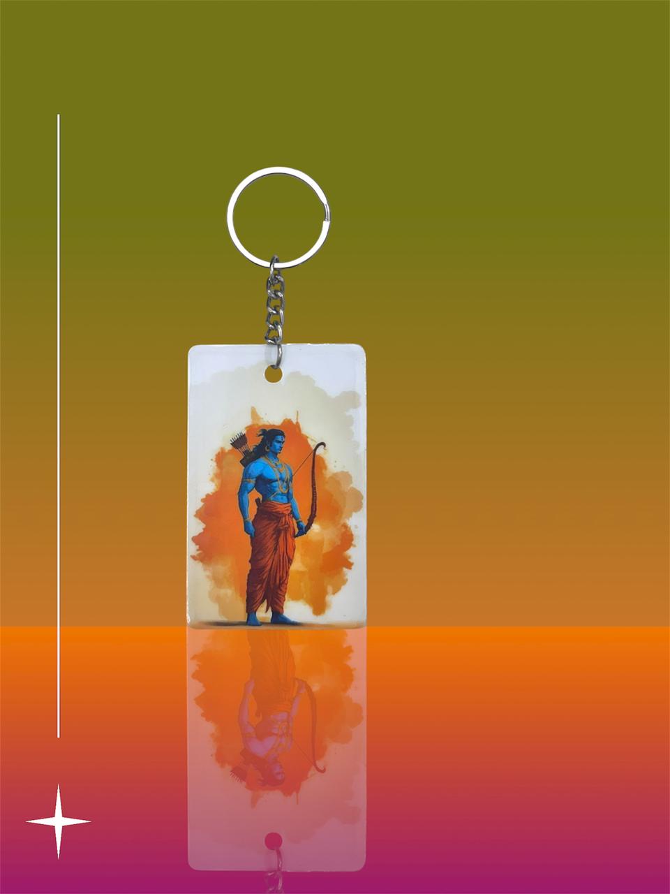 Lord Ram Premium Devotional Keychain