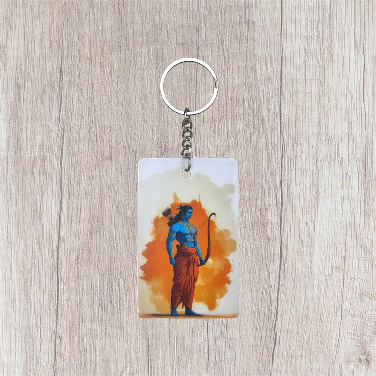 Lord Ram Premium Devotional Keychain