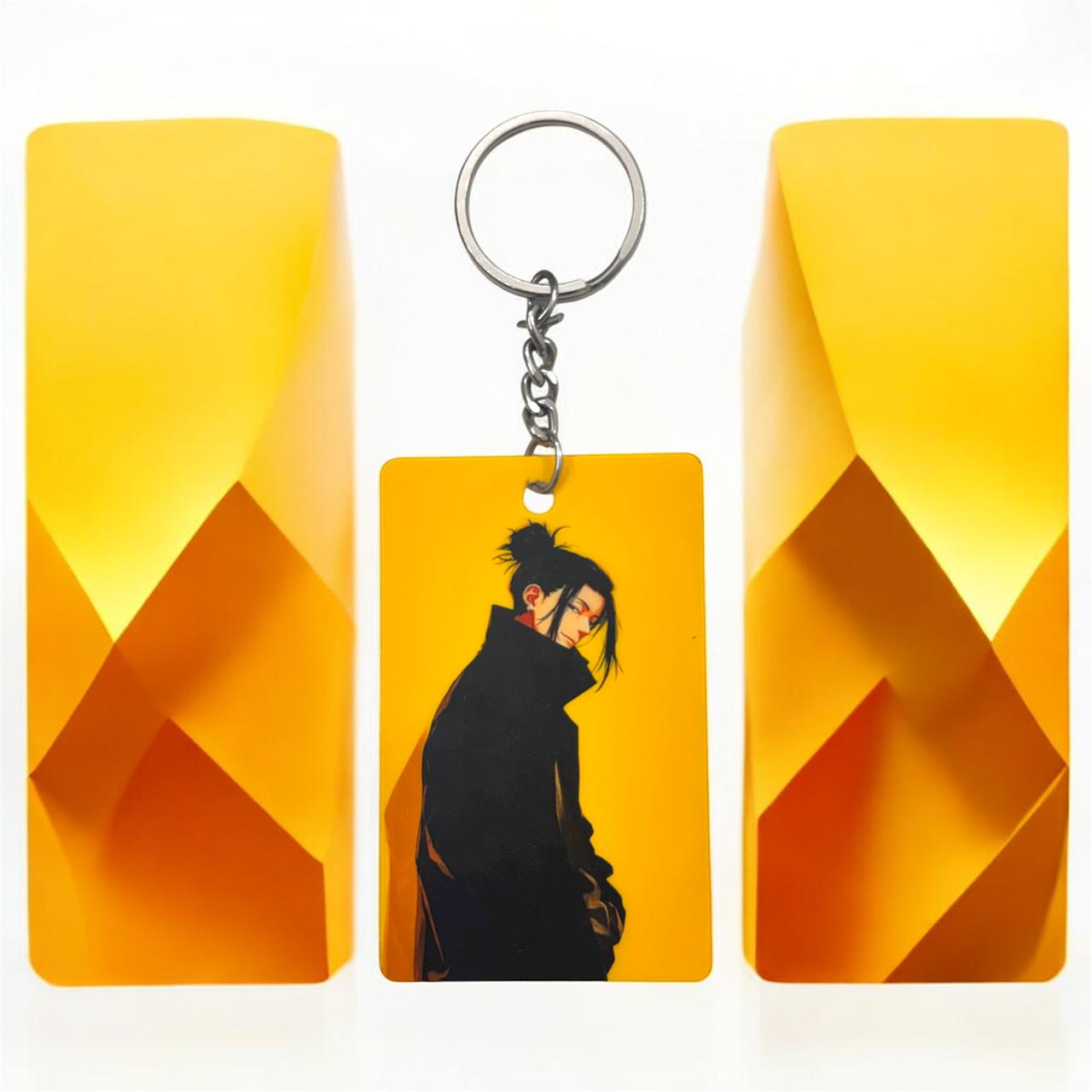 Anime Character Yellow Premium Keychain