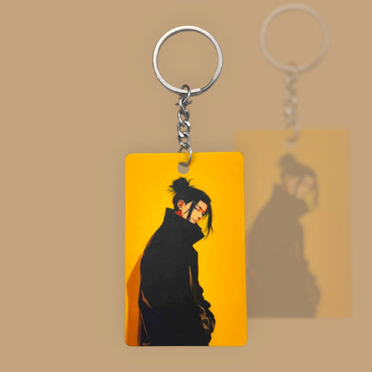 Anime Character Yellow Premium Keychain