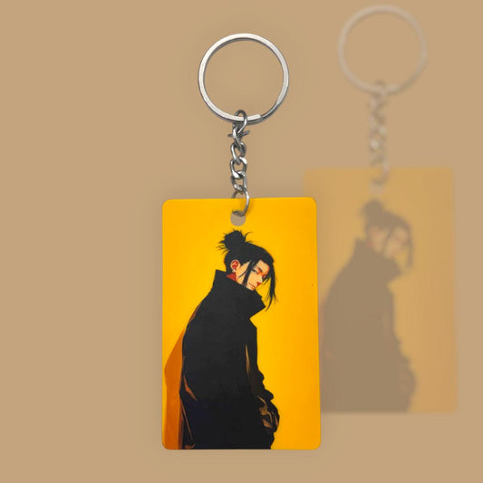 Anime Character Yellow Premium Keychain