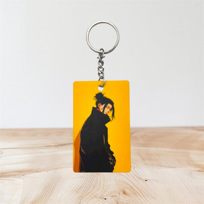 Anime Character Yellow Premium Keychain