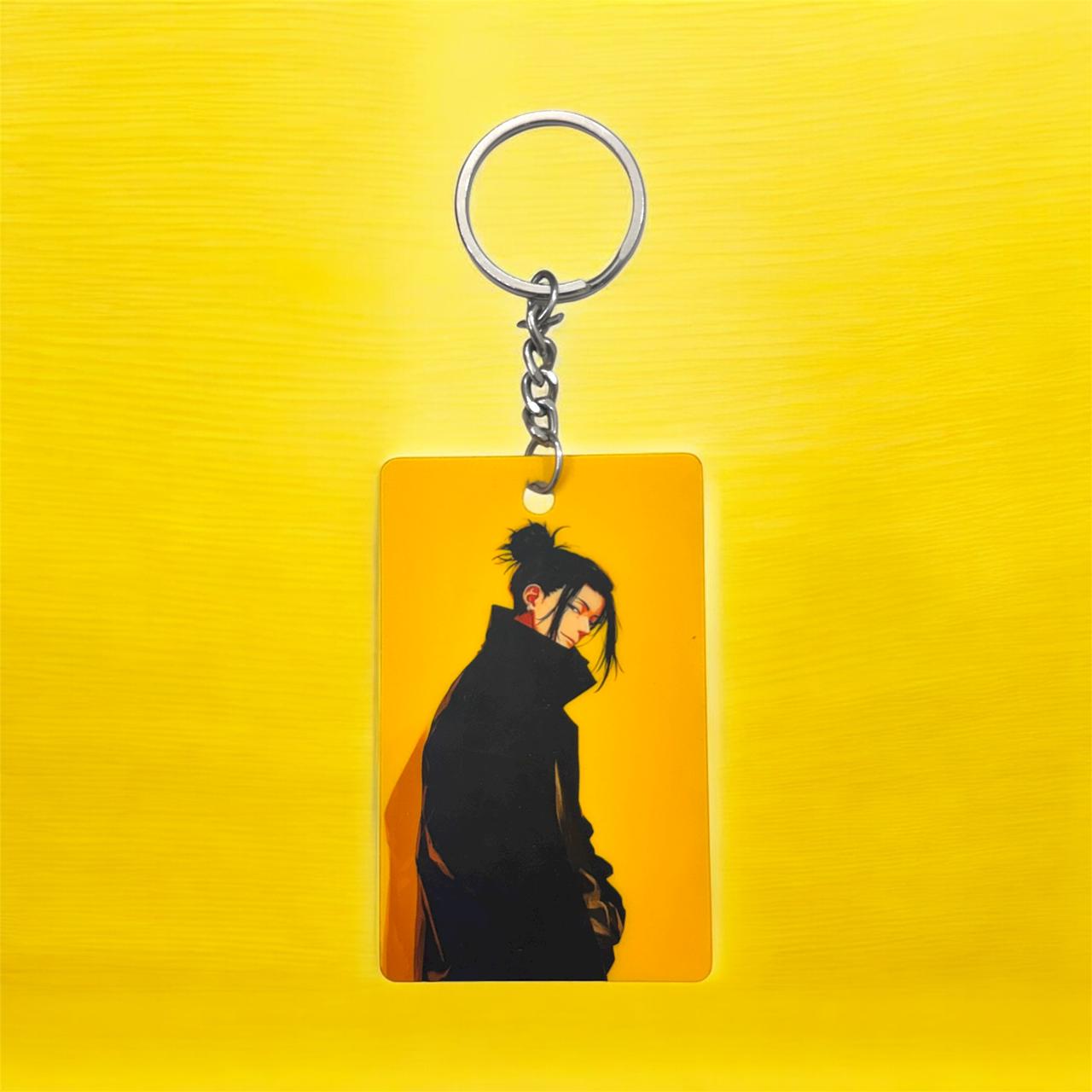Anime Character Yellow Premium Keychain