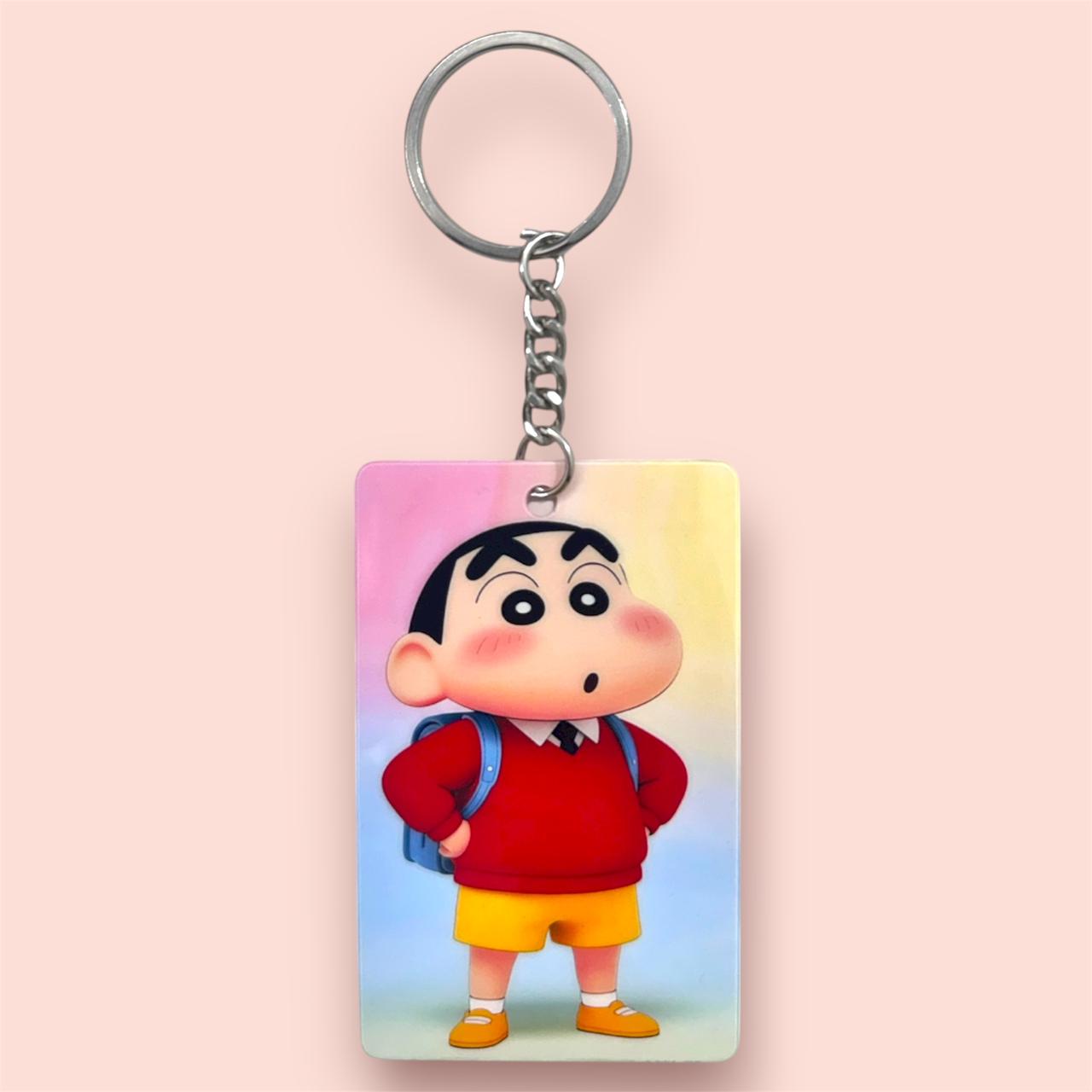 Shinchan School Premium Keychain
