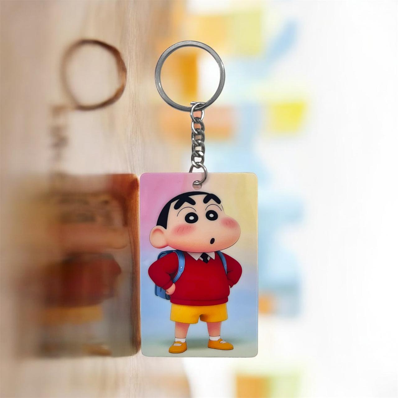 Shinchan School Premium Keychain