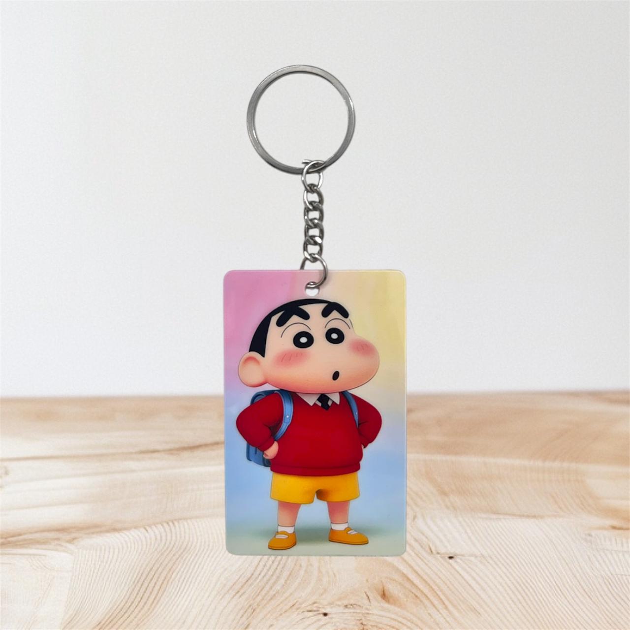 Shinchan School Premium Keychain