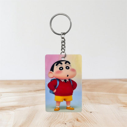 Shinchan School Premium Keychain