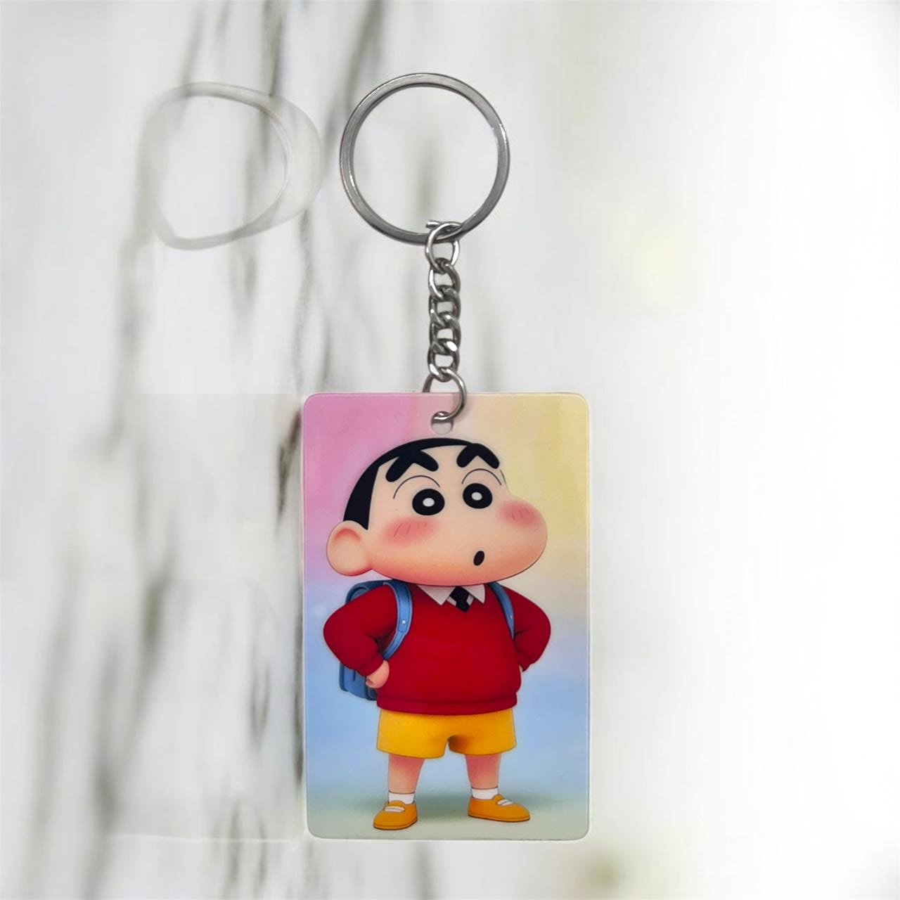Shinchan School Premium Keychain