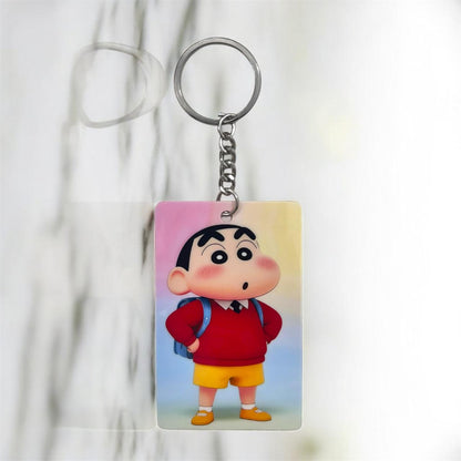 Shinchan School Premium Keychain