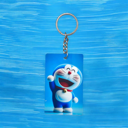 Doraemon Happy 3D Premium Keychain