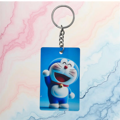 Doraemon Happy 3D Premium Keychain
