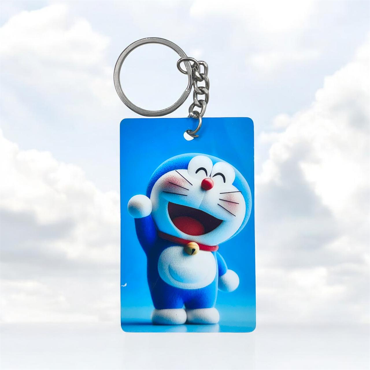 Doraemon Happy 3D Premium Keychain