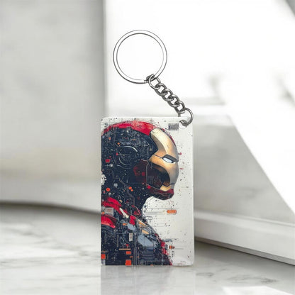 Iron Man Tech Art Premium Keychain