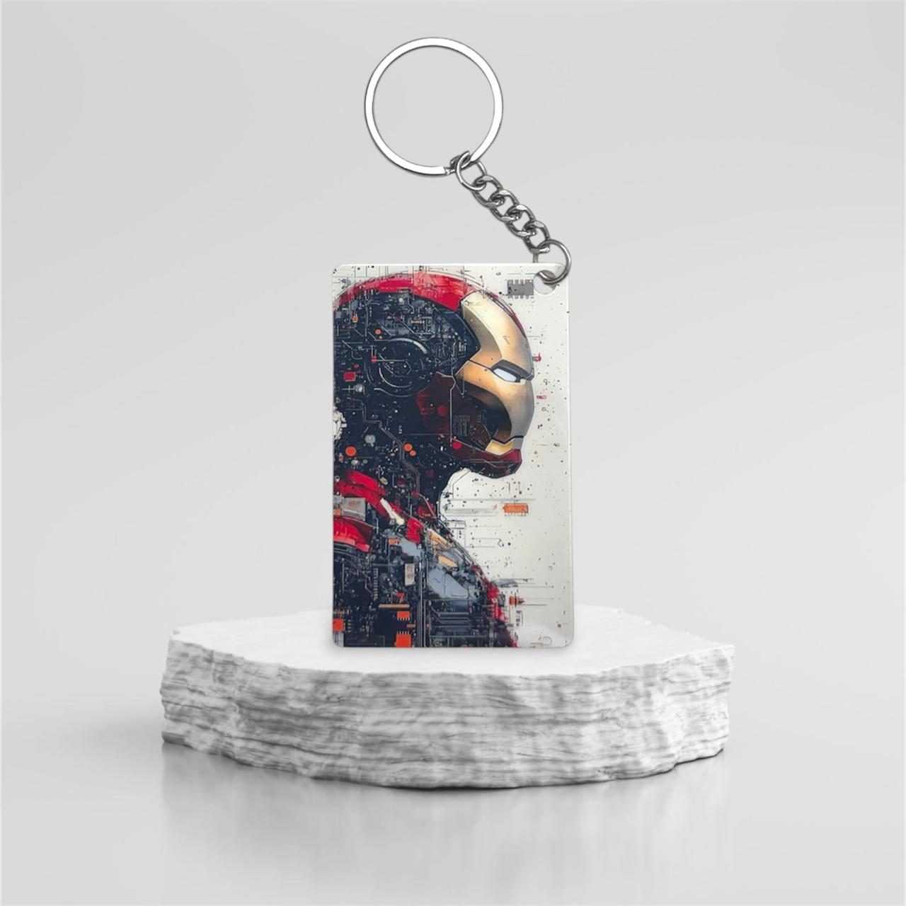 Iron Man Tech Art Premium Keychain