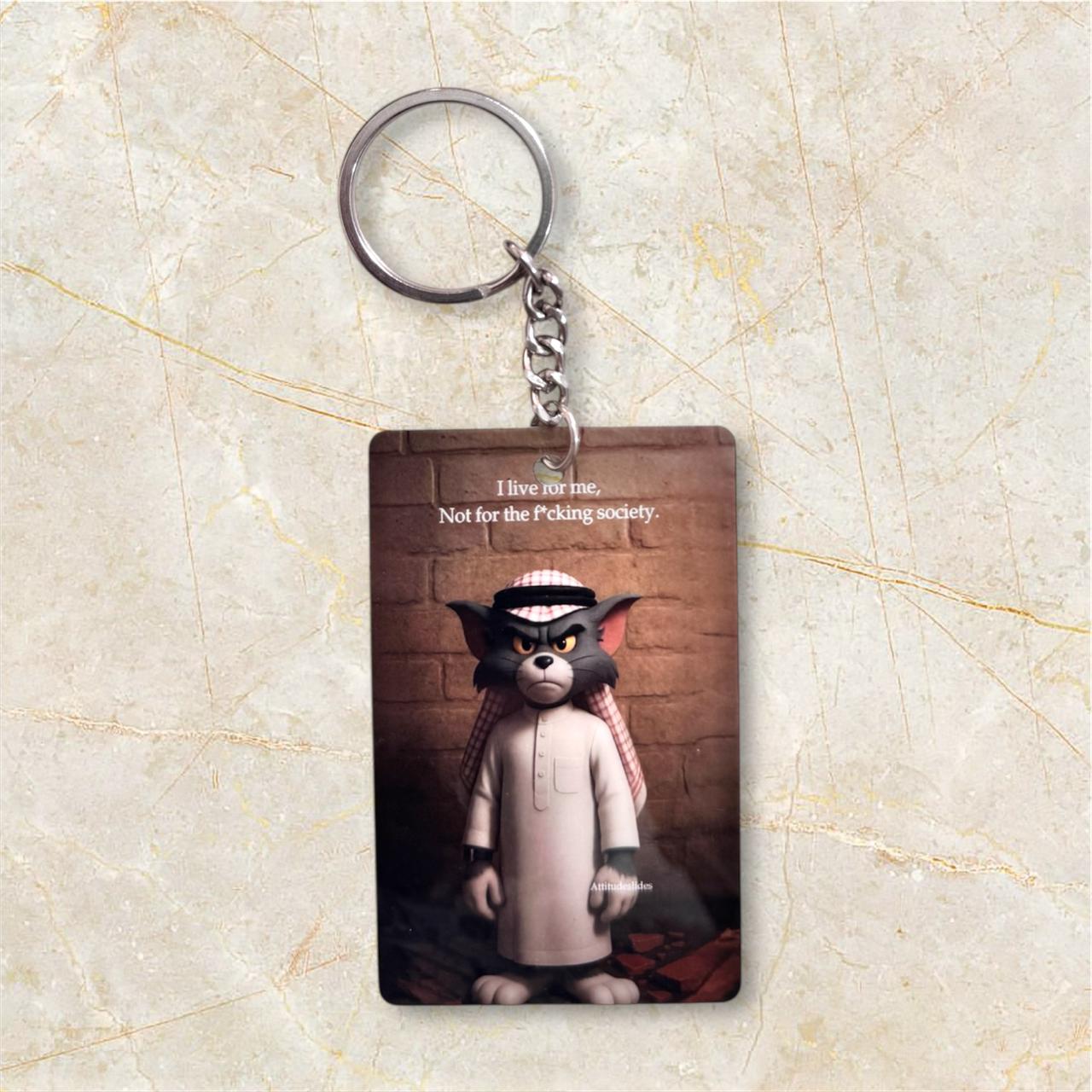 TOM  - Attitude Keychain