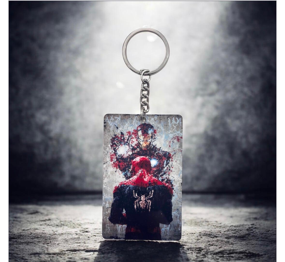 Keychain - Iron Man, Spider-Man & Venom