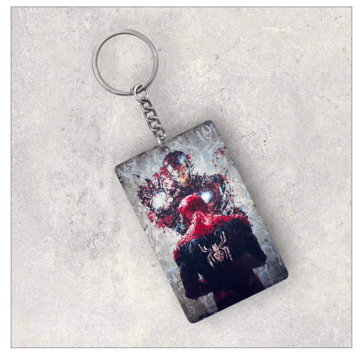 Keychain - Iron Man, Spider-Man & Venom