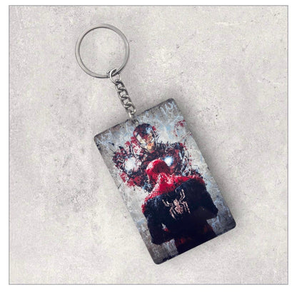 Keychain - Iron Man, Spider-Man & Venom