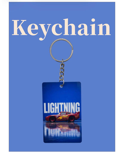 Lightning McQueen Keychain - Cars Collection
