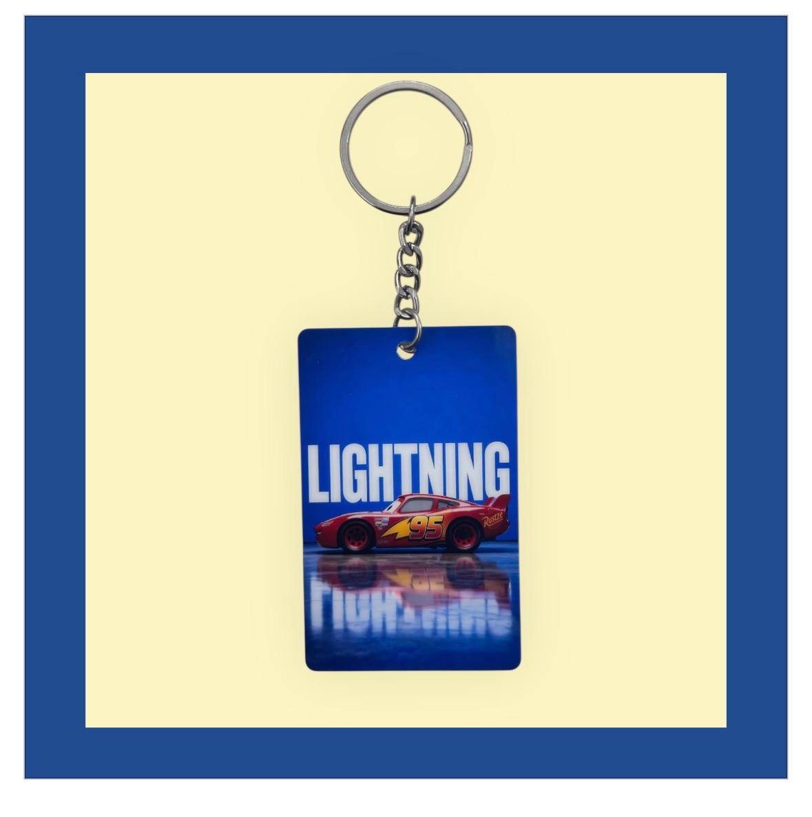 Lightning McQueen Keychain - Cars Collection