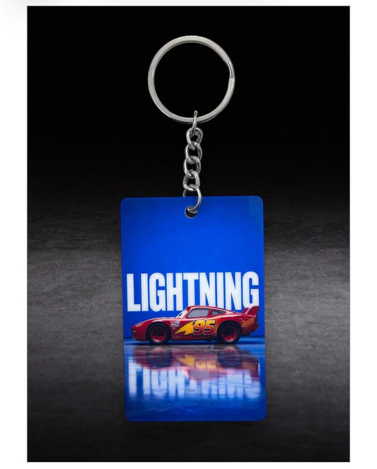 Lightning McQueen Keychain - Cars Collection