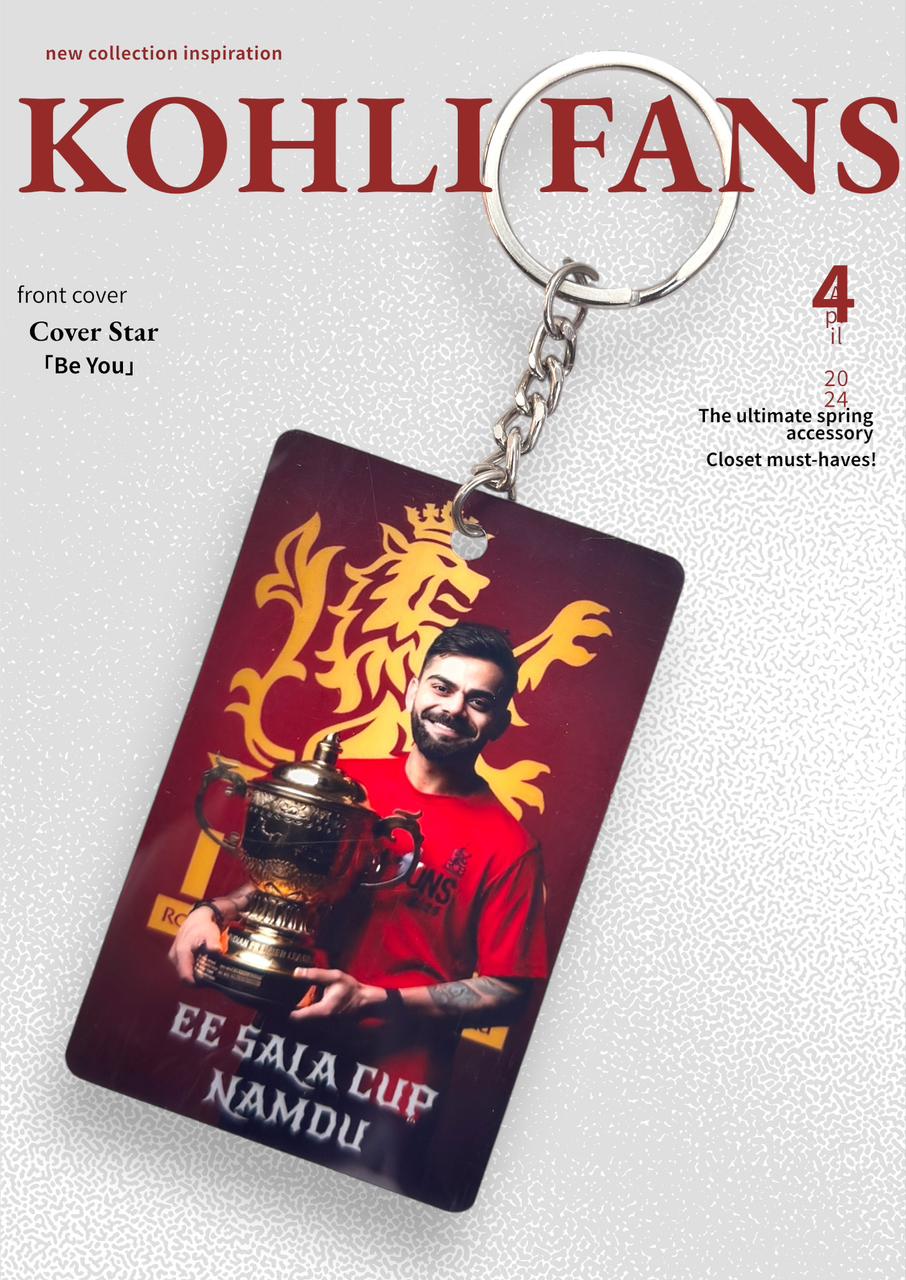 RCB EE Sala Cup Namdu Keychain
