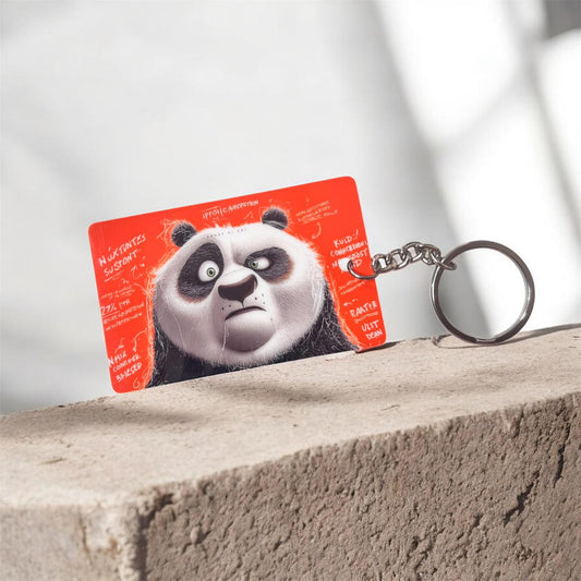 Kung Fu Panda Premium Keychain