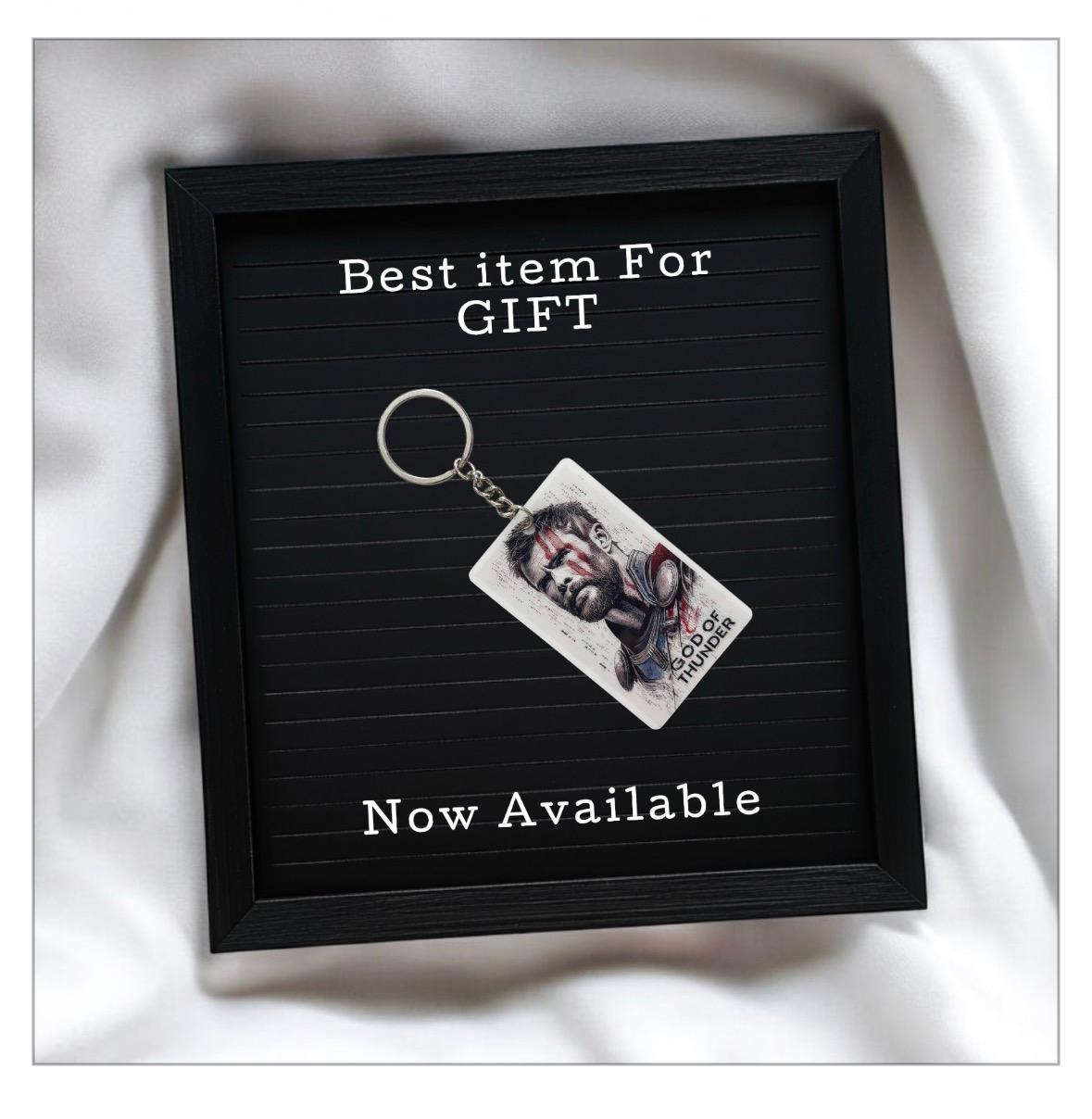 Thor God of Thunder Keychain