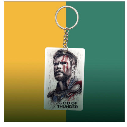 Thor God of Thunder Keychain