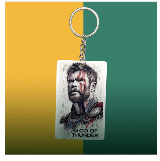 Thor God of Thunder Keychain