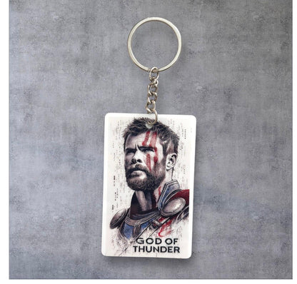 Thor God of Thunder Keychain