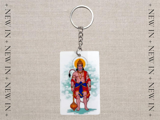 Shree Hanuman Devotional Keychain