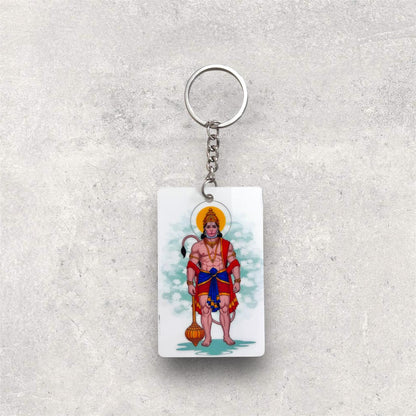 Shree Hanuman Devotional Keychain