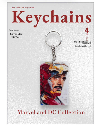 Marvel Iron Man Keychain - Premium Collectible