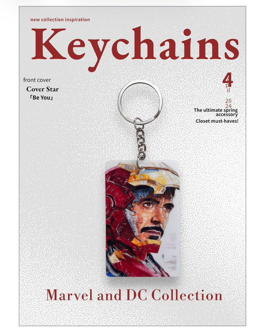 Marvel Iron Man Keychain - Premium Collectible