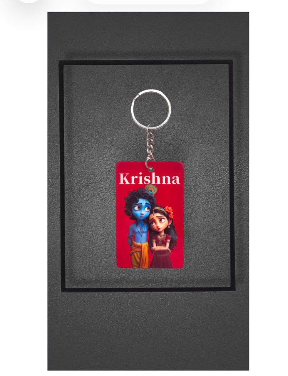 Krishna Keychain - Devotional Character Keychain