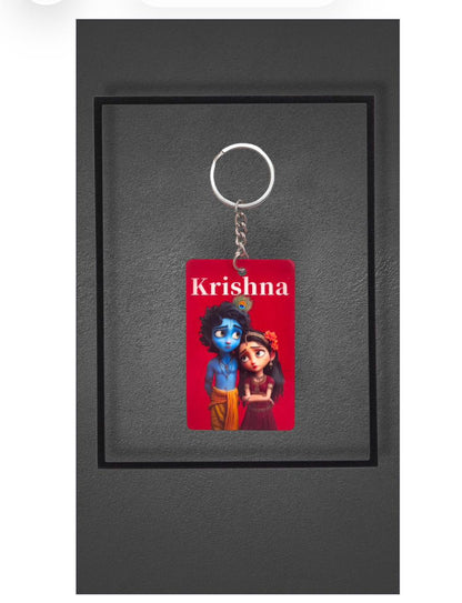 Krishna Keychain - Devotional Character Keychain