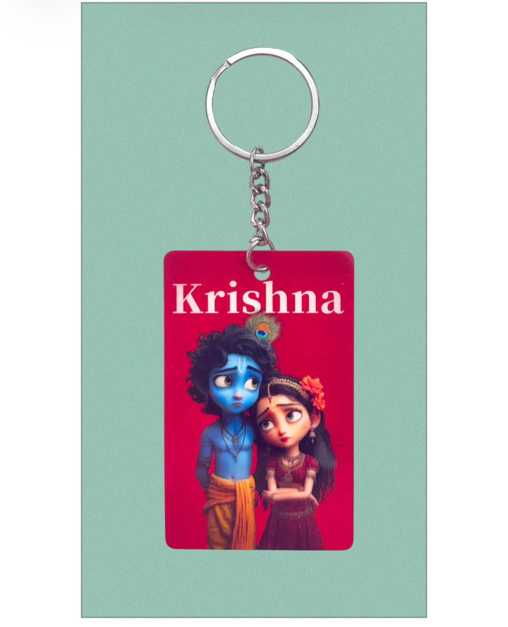 Krishna Keychain - Devotional Character Keychain