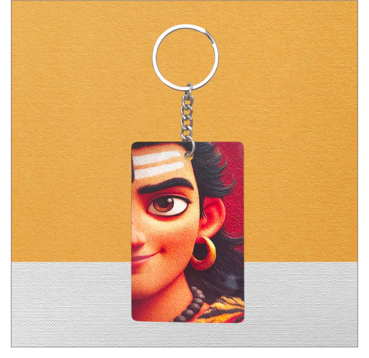 Shiva Keychain - Devotional Character Keychain