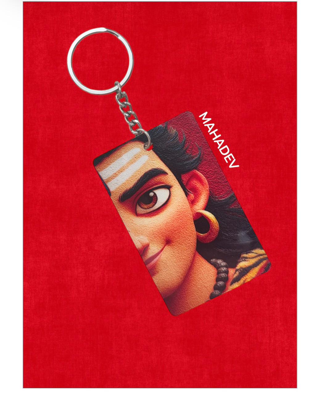 Shiva Keychain - Devotional Character Keychain